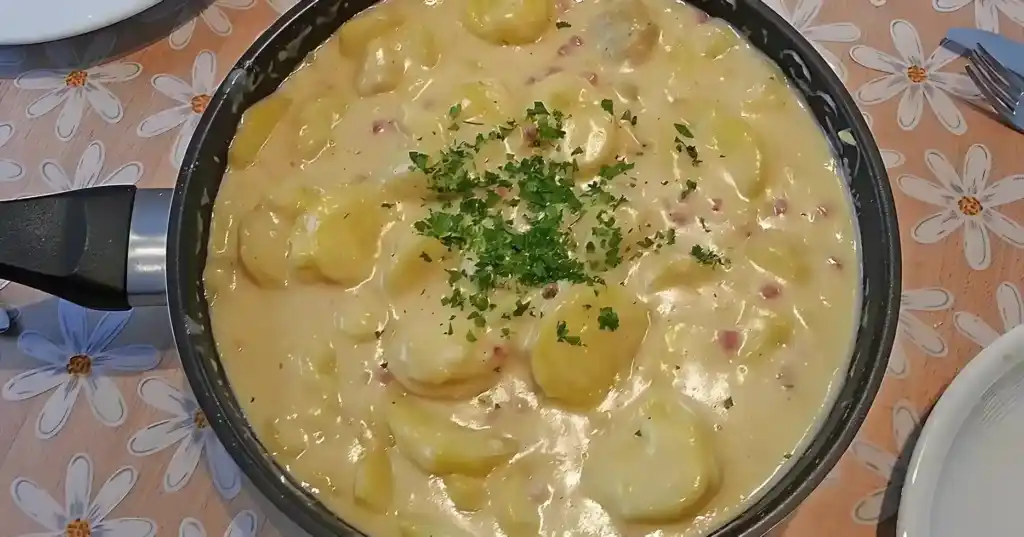 Bechamel Kartoffeln