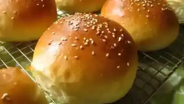 Brioche Hamburgerbrötchen mit Thermomix
