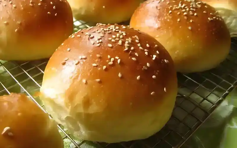 Brioche Hamburgerbrötchen mit Thermomix