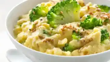 Brokkoli-Omelette mit Käse