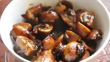 Champignons in Balsamico