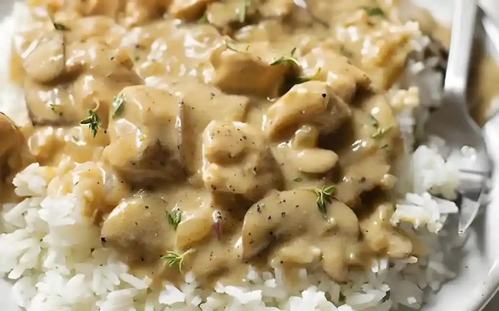 Chicken Stroganoff mit Thermomix