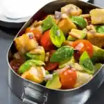 Ciabattasalat Mit Kirschtomaten
