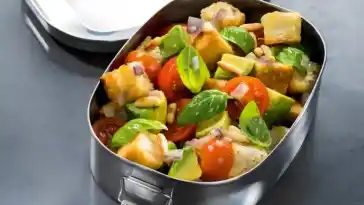 Ciabattasalat Mit Kirschtomaten