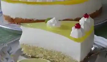 Einfache Zitronen – Joghurt – Torte
