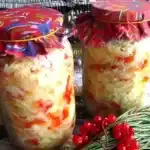 Fantastischer marinierter Weißkohlsalat
