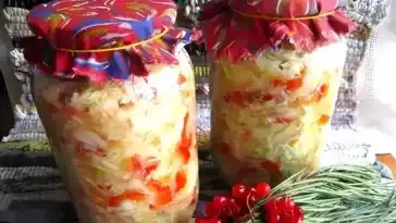 Fantastischer marinierter Weißkohlsalat