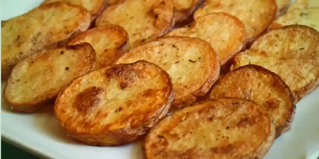 Fettarme pommes knusperspalten chips