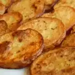 Fettarme pommes knusperspalten chips