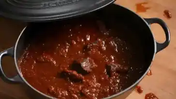 Gulasch aus dem Backofen