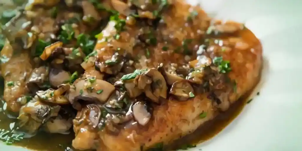 Hähnchen alla Marsala mit Tomaten und Champignons