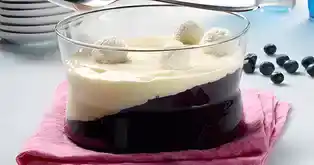 Heidelbeer Vanille Dessert
