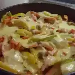 Kartoffel Paprika Pfanne mit Hackfleisch