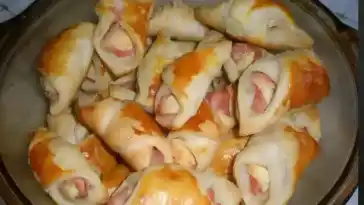 LECKER SCHINKEN KÄSE HÖRNCHEN