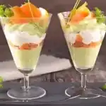 Lachs-Avocado-Verrinen mit Thermomix