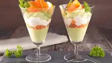 Lachs-Avocado-Verrinen mit Thermomix