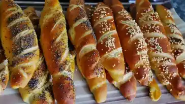 Laugenstangen (selbst gemacht)