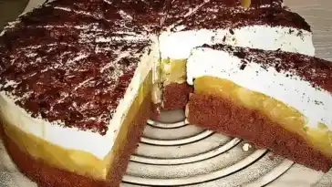 Lebkuchen – Apfel Torte