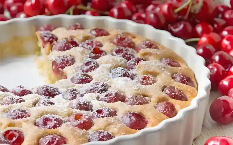 Megaleckerer Joghurt Kirschkuchen in 5 Minuten zubereitet