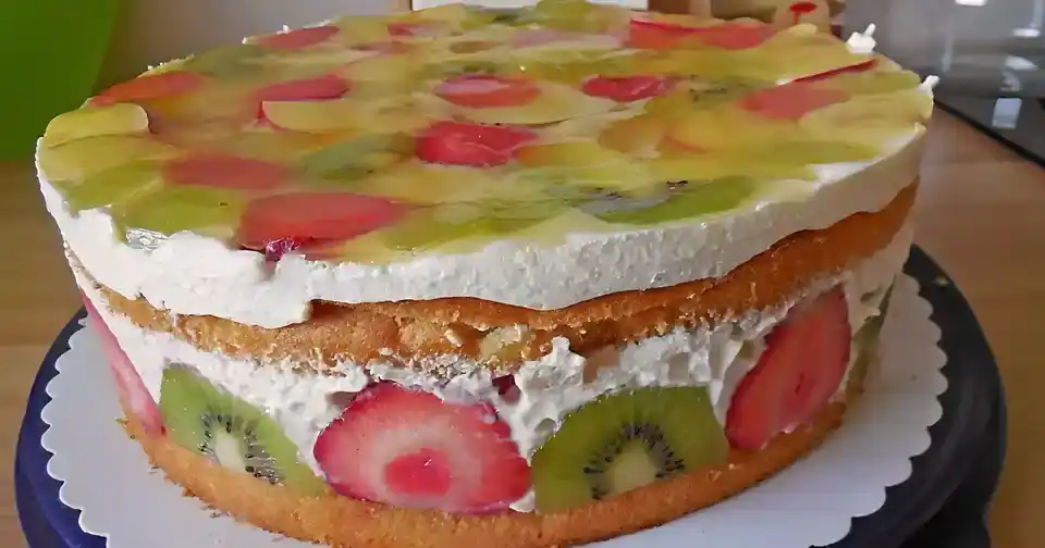 Obst Quark Torte