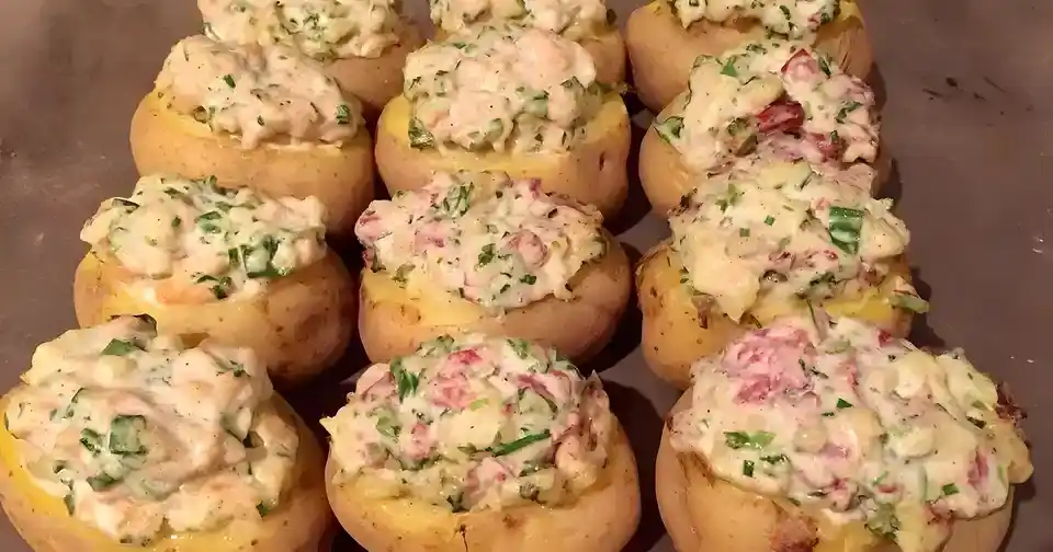 Ofenkartoffeln mit Sauerrahm