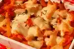 Penne-Hähnchen-Auflauf