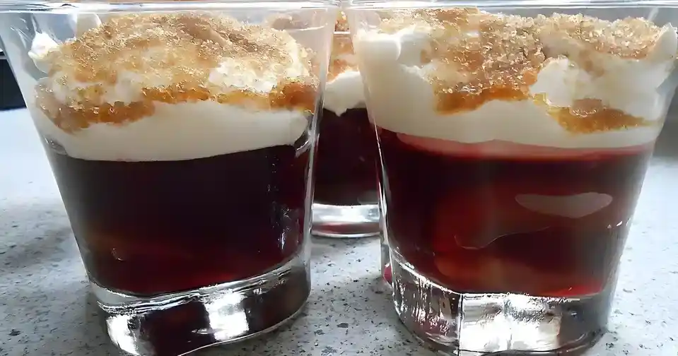 Pflaumen Dessert