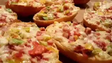 Salami Pizzabrötchen