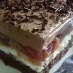Sauerkirsch Quark Schokoschnitten