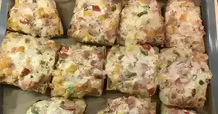 Schinken Käse Pizza Brötchen