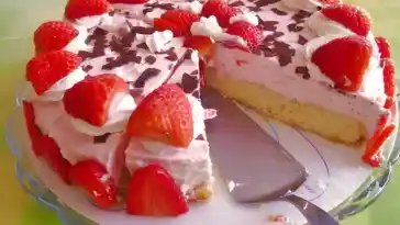 Schmand – Erdbeerkuchen