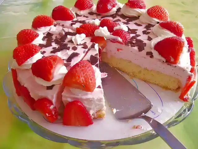 Schmand – Erdbeerkuchen