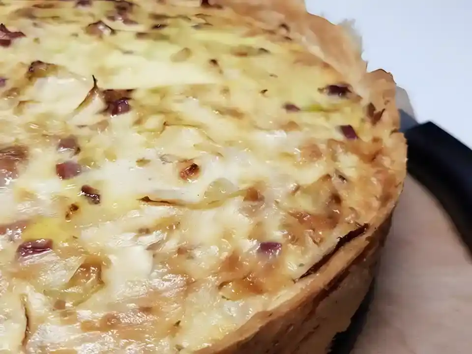 Schwäbischer Krautkuchen (Mürbteig)