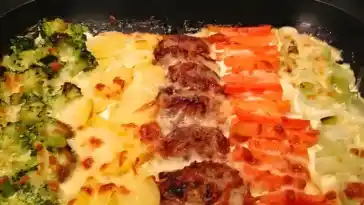 Schweinefilet-Gratin