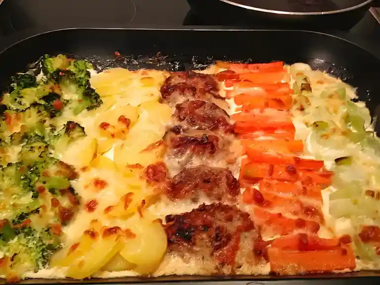 Schweinefilet-Gratin