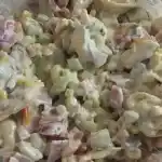 Tortellini Salat mit Joghurt Creme