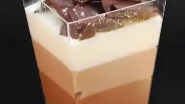 Verrines mit drei Pralinen mit Thermomix