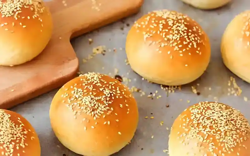 Weiches Hamburgerbrot mit Thermomix