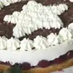 Weihnachtliche Kirsch Mascarpone Torte