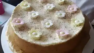 Apfeltorte mit Sahne und Zimt W2xEX 2x