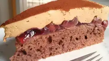 Cappuccino Kirschtorte