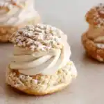 Chantilly Brandteig und Schokoladenganache