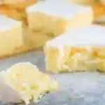 Einfacher Zitronen Blechkuchen mit Zuckerguss vegan waifu2x 2x png