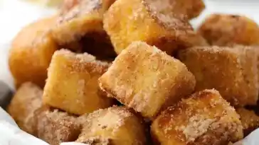 French Toast Wuerfel mit Zimt und Zucker W2xEX 2x