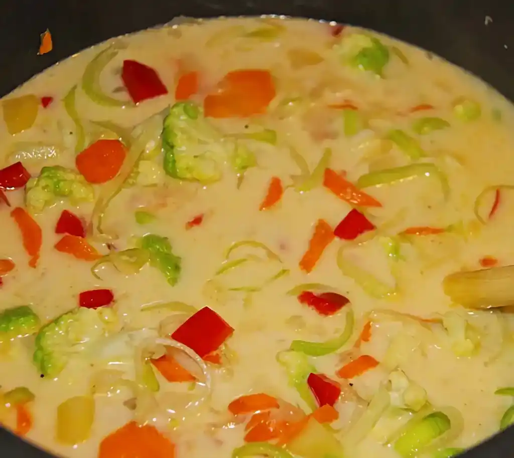 Gemüseeintopf mit Kokosmilch
