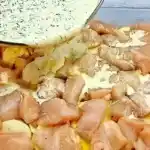 Hähnchen Kartoffel Gratin, könnte ich gerade jeden Tag essen!