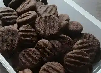 Hausgemachte Kakao-Kekse