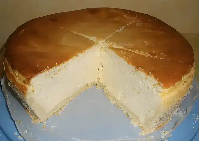 Käsekuchen vom Sternekoch