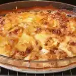 Kartoffelgratin mit Schmelzkäse