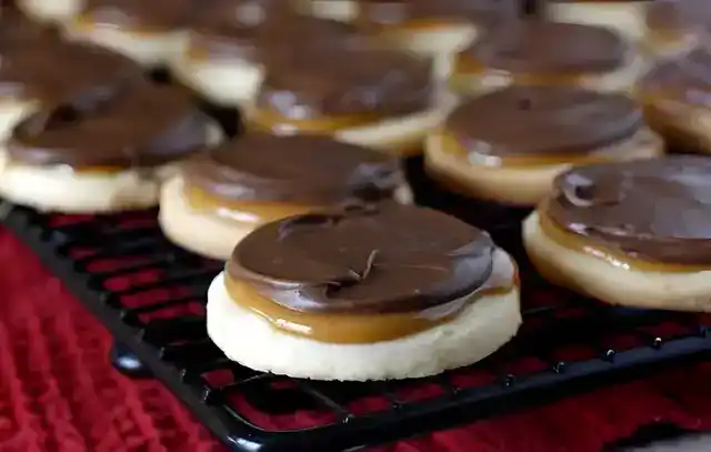 Kekse im Twix-Stil mit Thermomix